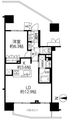 【間取図】