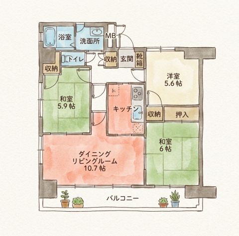間取図