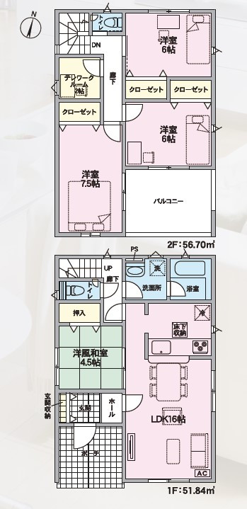 3号棟間取り図