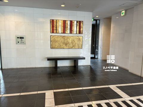 高級感のあるエントランス