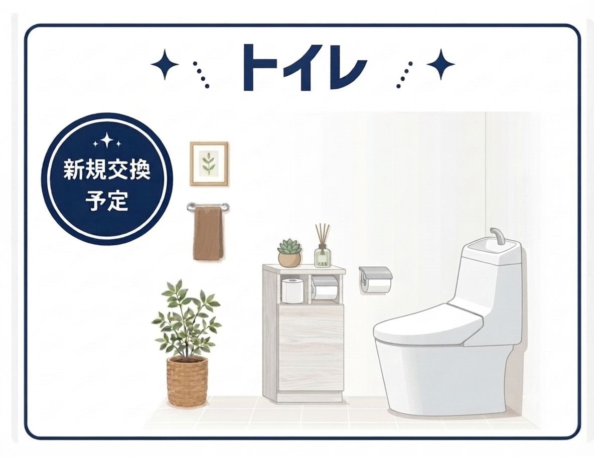 新規交換予定です。