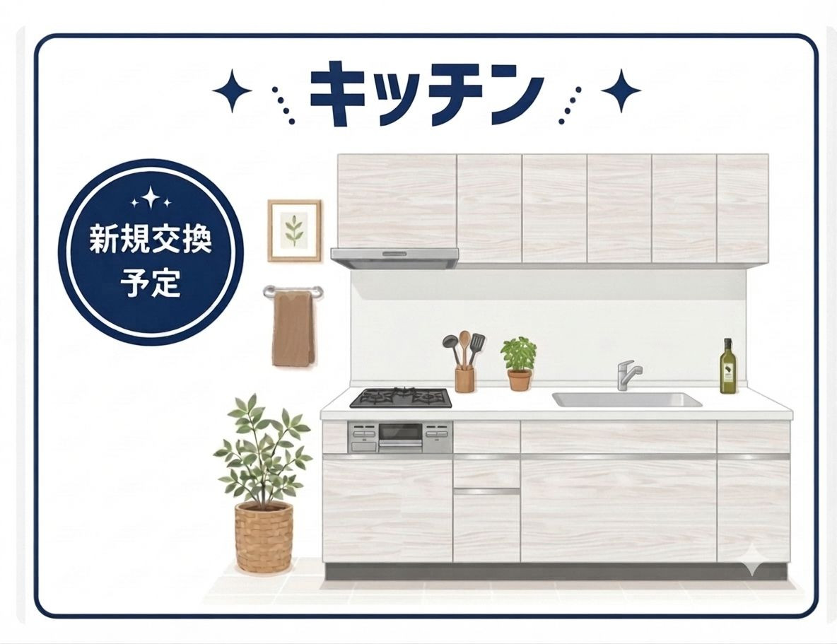 新規交換予定です。