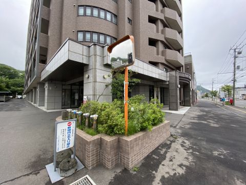 駐車場入口