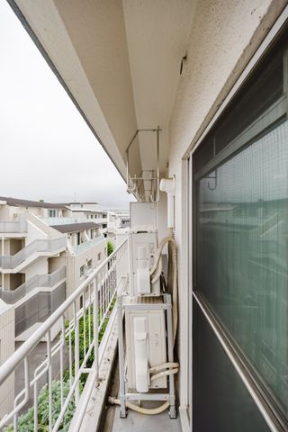 【バルコニー】洗濯物を干すことができます