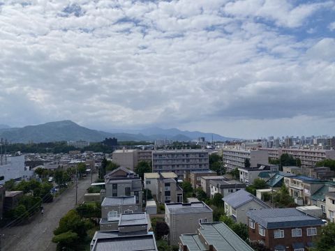 バルコニーからの眺望東側