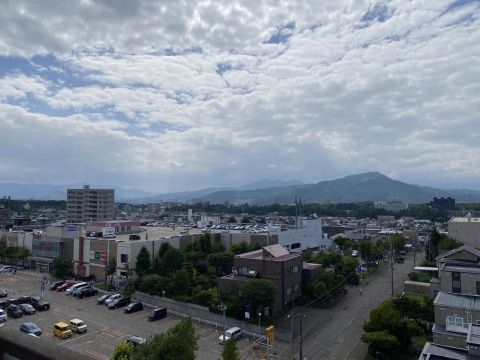 バルコニーからの眺望東側