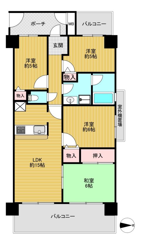 現況間取