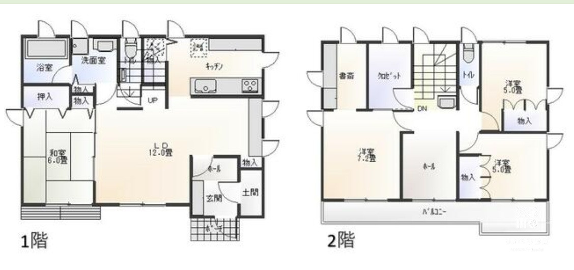 家族が増えても安心の5LDK