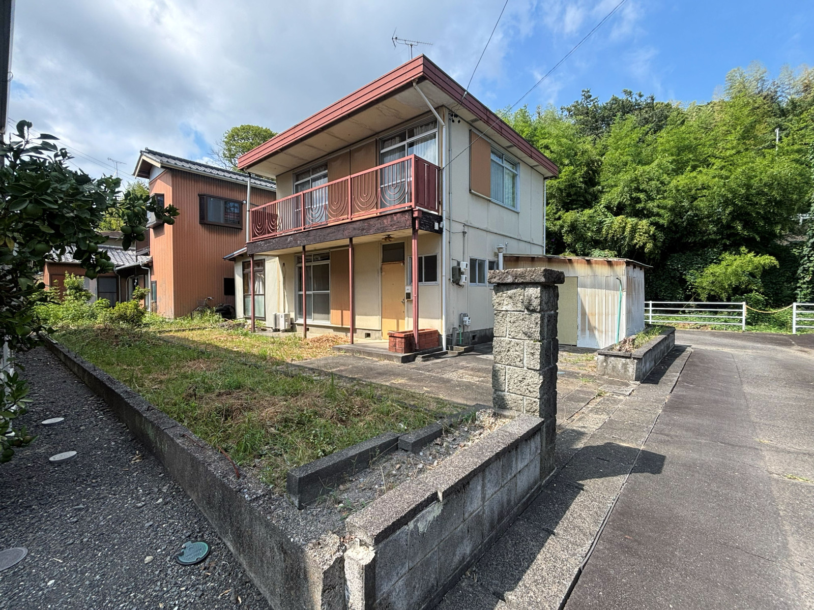 建物を建ててもお庭がしっかり取れるゆとりの敷地です。