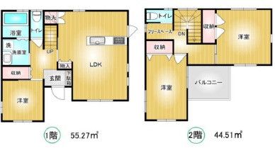 陽当たり良好なリビングで毎日を明るく過ごせます。