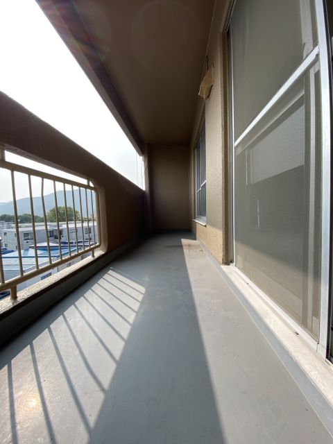 南向きバルコニー