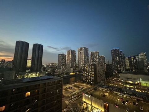 【眺望】北向きで都心の夜景が楽しめるお部屋です。