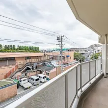 【バルコニー】洗濯物を干すことができます