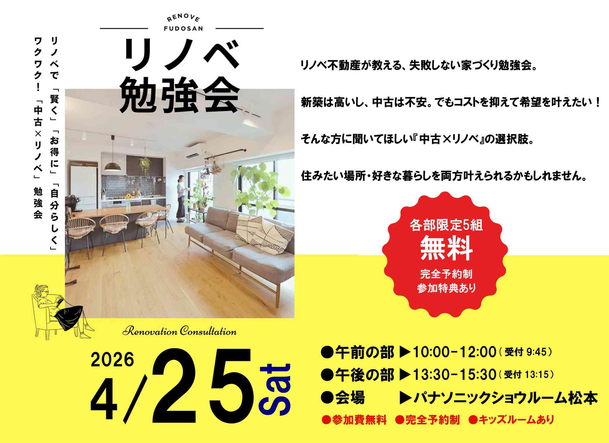 4月25日　リノベ勉強会