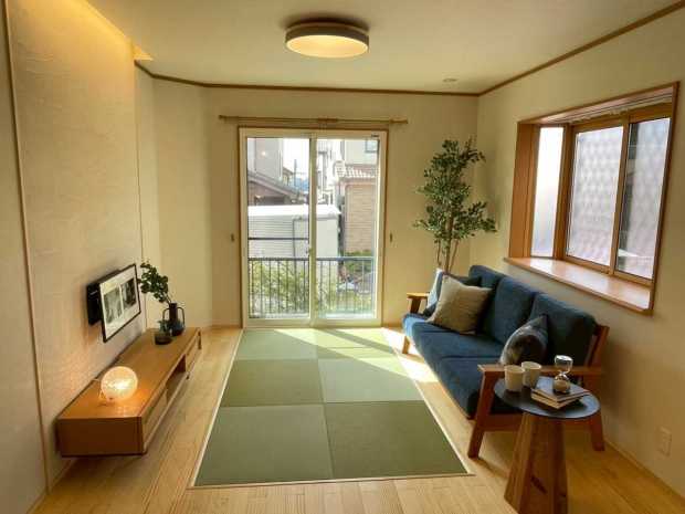 築２０年の戸建住宅を買って、陽だまりうれしい畳リビングへのリノベーション